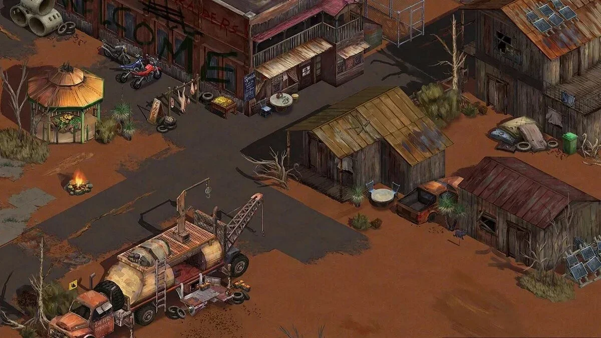 Post-apocalyptic RPG game